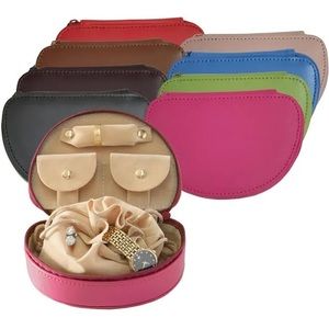 🔥Royce New York leather compact jewelry case🔥